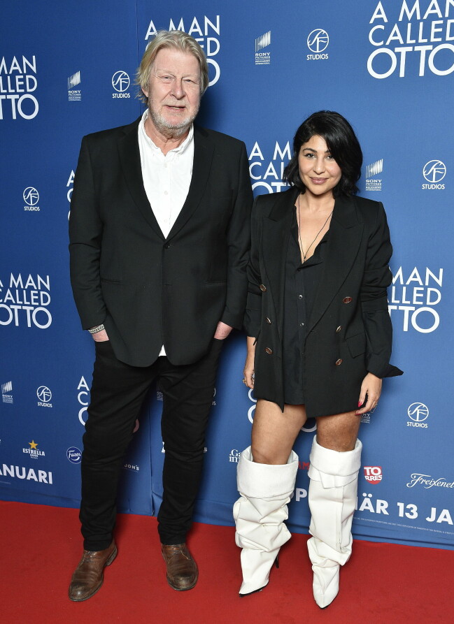 Rolf Lassgård och Bahar Pars. Rolf Lassgård, Bahar Pars