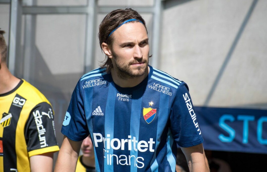 Kevin Walker spelar i fotboll i Djurgårdens IF. Kevin Walker