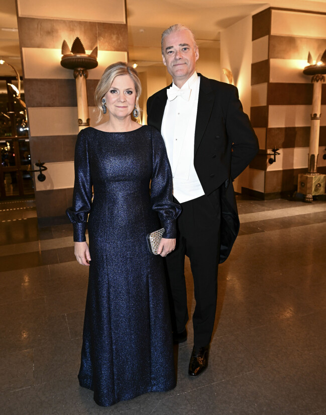 Magdalena Andersson och maken Richard Friberg. Magdalena Andersson och maken Richard Friberg.