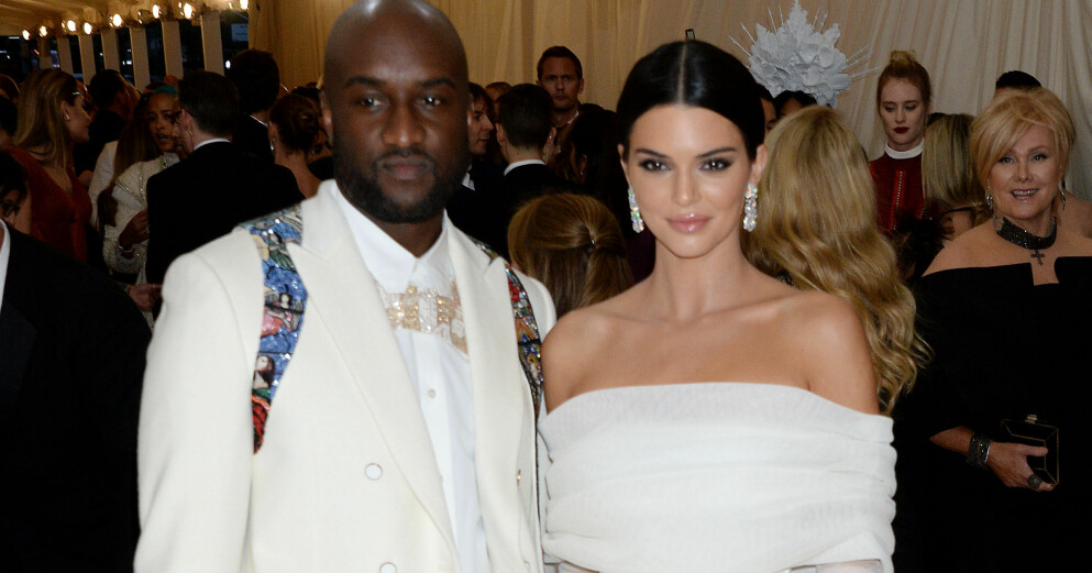 Virgil Abloh och Kendall Jenner. Virgil Abloh och Kendall Jenner