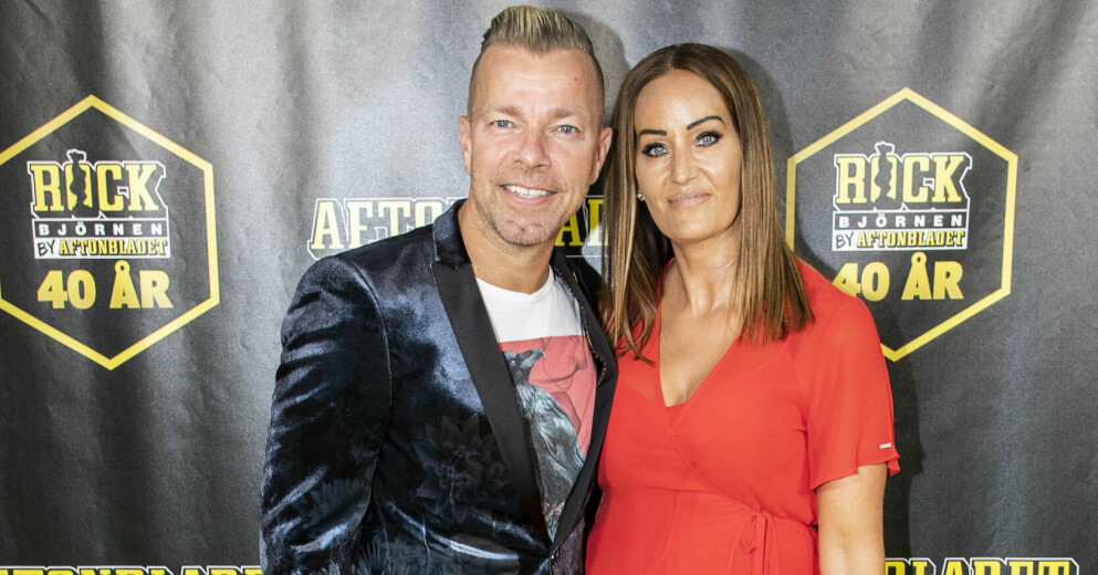 Casper och Helena Janebrink på Rockbjörnen. Casper och Helena Janebrink