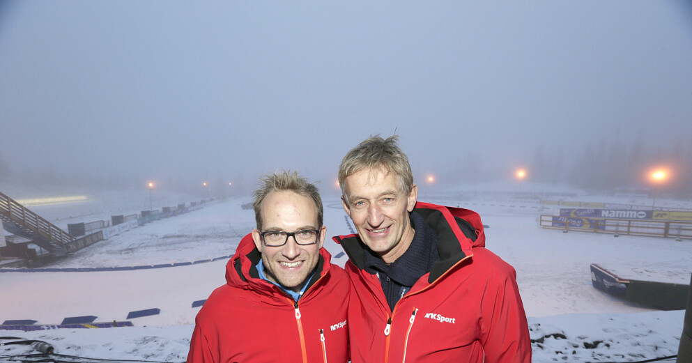 Andreas Stabrun Smith och Ola Lunde kom till jobbet och började såga Sverige fullständigt. Andreas Stabrun Smith och Ola Lunde