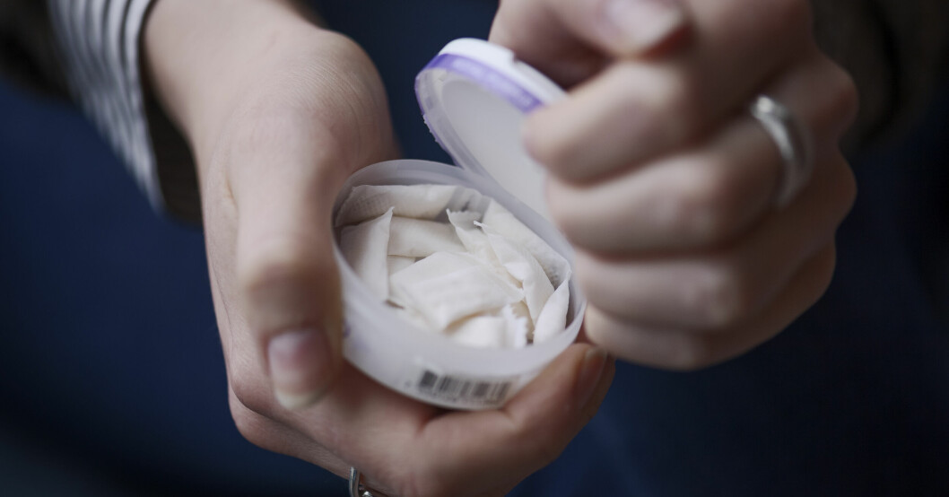 Framför allt många unga har börjat snusa det vita, tobaksfria snuset. Många upplever det som mer hälsosamt. Framför allt många unga har börjat snusa det vita, tobaksfria snuset. Många upplever det som mer hälsosamt.