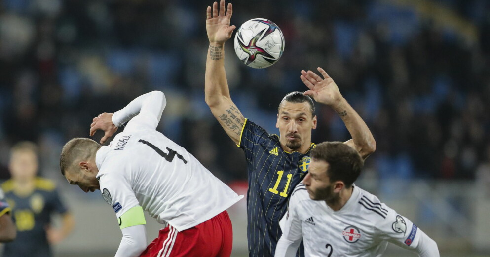 Zlatan Ibrahimovic var tillbaka i det svenska landslaget. Dessvärre blev comebacken ingen rolig historia och Sverige förlorade mot Georgien med 2-0. Zlatan Ibrahimovic mot Georgien