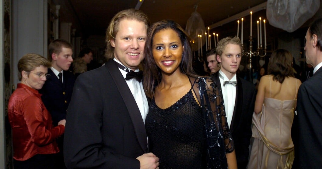 Maken Tommy Borglund är universitetslektor vid Örebros handelshögskola. Katarina Sandström tillsammans med maken Tommy Borglund.