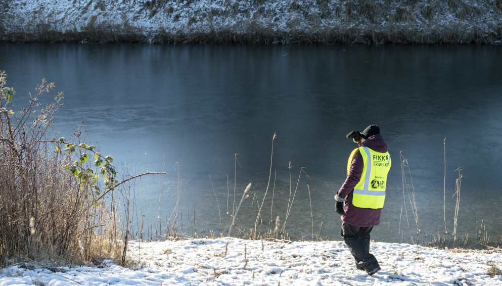 Frivilliga ur organisationen Fikk söker efter Maline, 31, i Landskrona.
