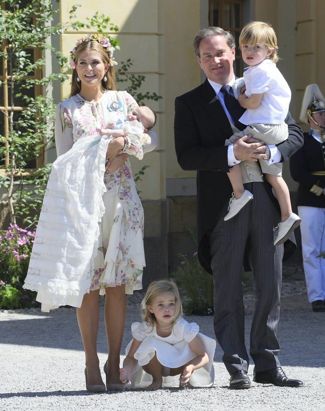 I juni döptes prinsessan Adrienne i Drottningholms kapell.
