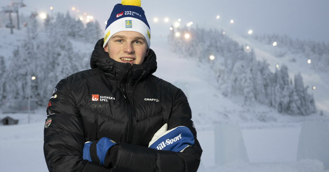 Edvin Anger har hittat kärleken. Edvin Anger.