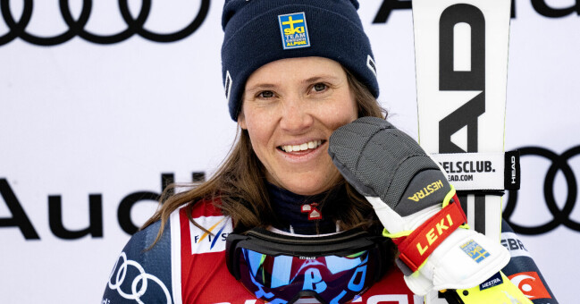 Sara Hector kom trea på hemmatävlingen i Åre. Sara Hector kom trea på hemmatävlingen i Åre.