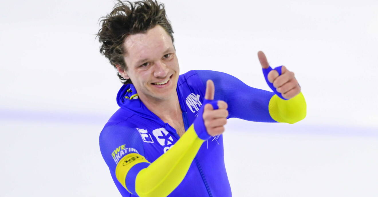 OS-guldhjälten från Trollhättan: Nils van der Poel.