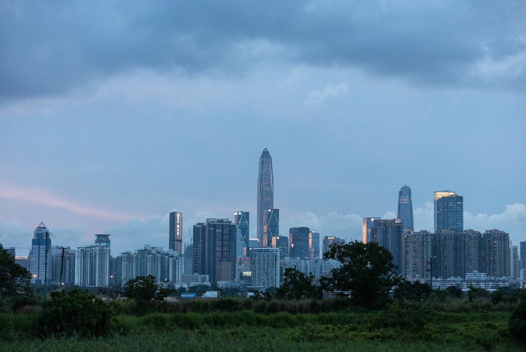 Shenzhen är en av Kinas snabbast växande städer.