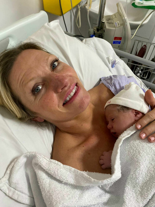 I mars, 2020, kom Lyla till världen via IVF.