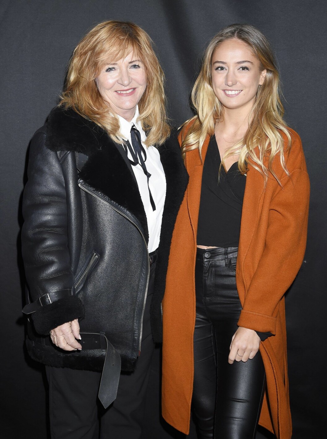 Malou von Sivers med dottern Julia 2017. Malou von Sivers med dottern Julia.