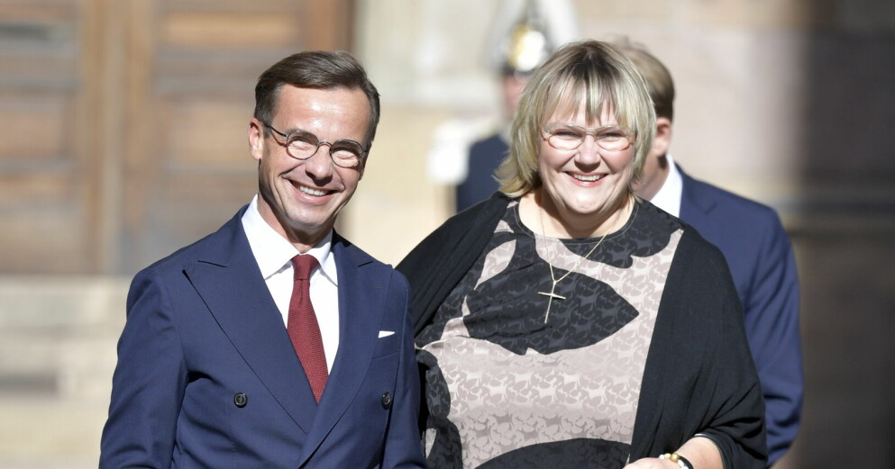 Ulf Kristersson och Birgitta Ed. Ulf Kristersson och Birgitta Ed