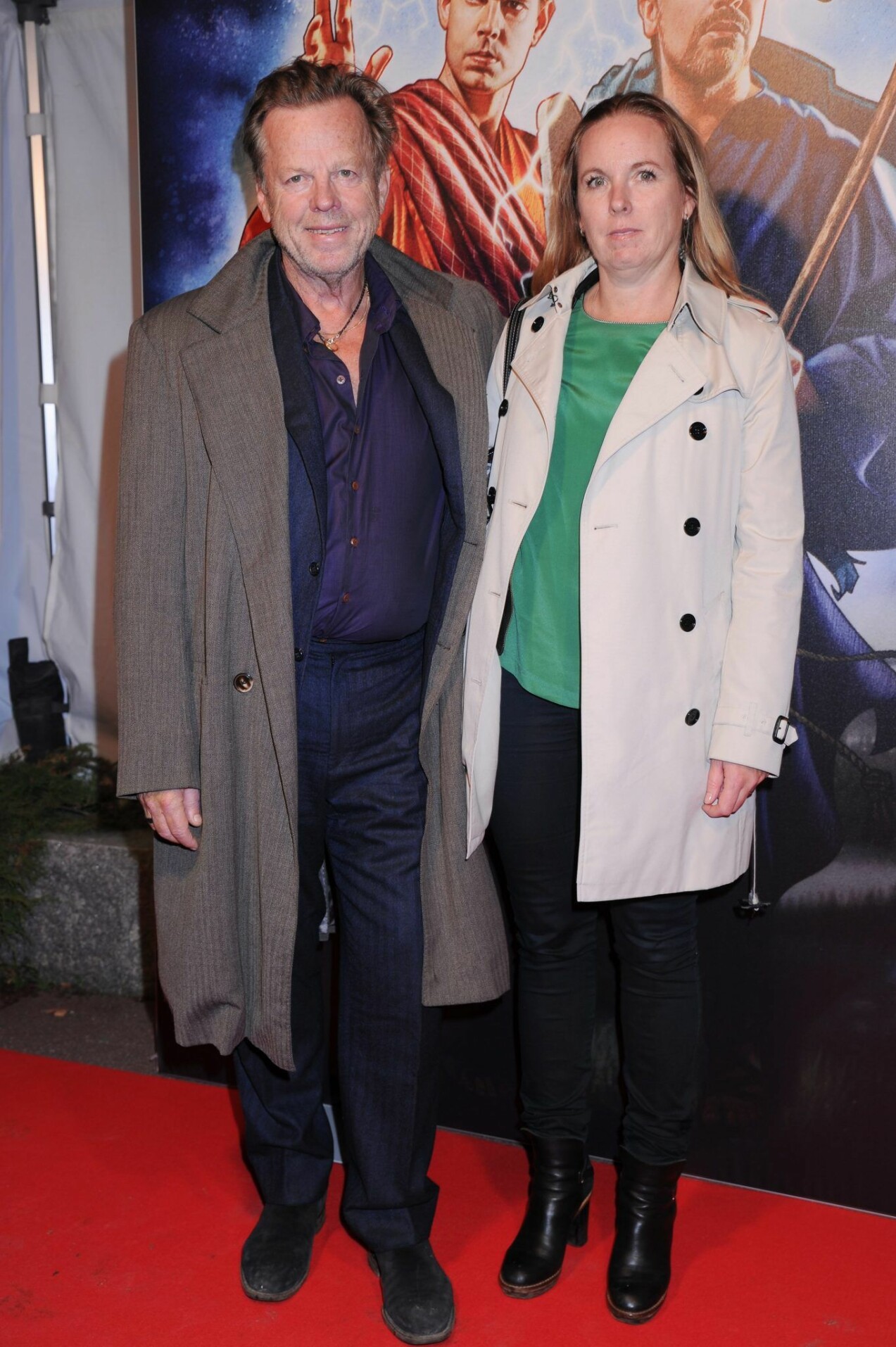 Krister och dottern Jenny på röda mattan 2014. Foto: Cecilia Liljeton/TT