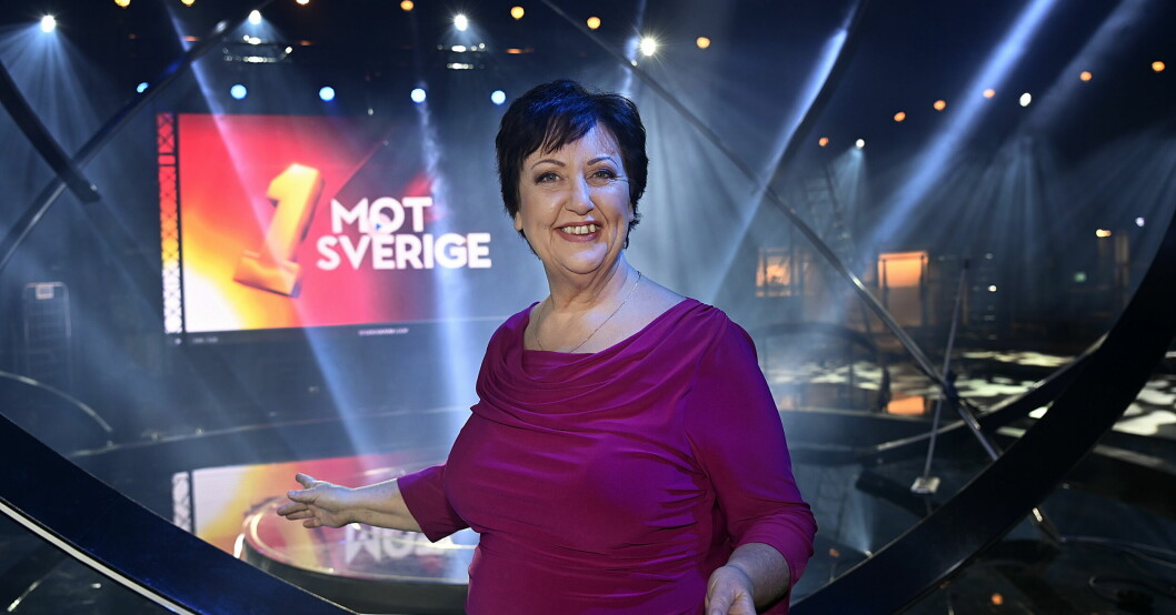 Babben i nya tv-programmet 1 mot Sverige BABBEN LARSSON