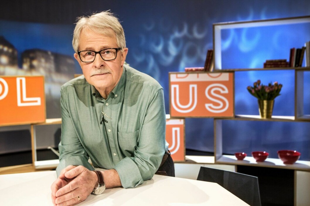 Sverker Olofsson valde själv att lämna Plus efter 23 år. Sverker Olofsson programledare Plus SVT