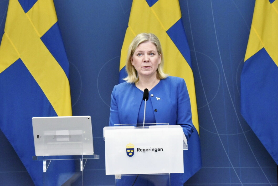 ”Det börjar bli dags att öppna upp Sverige igen”, säger statsminister Magdalena Andersson under en presskonferens på torsdagsmorgonen.