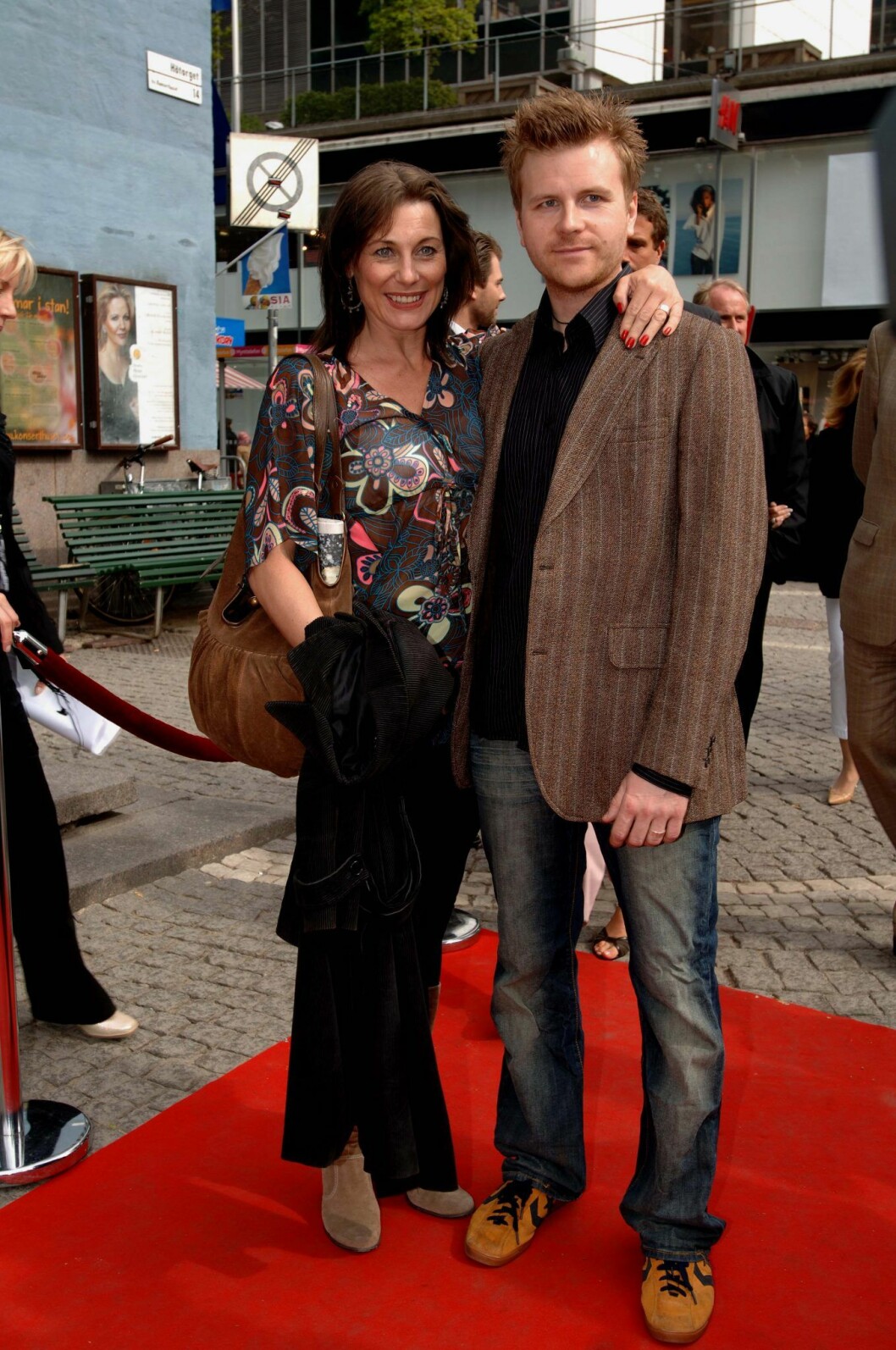 Tina och hennes stora kärlek Jonny. Tina Leijonberg och Jonny