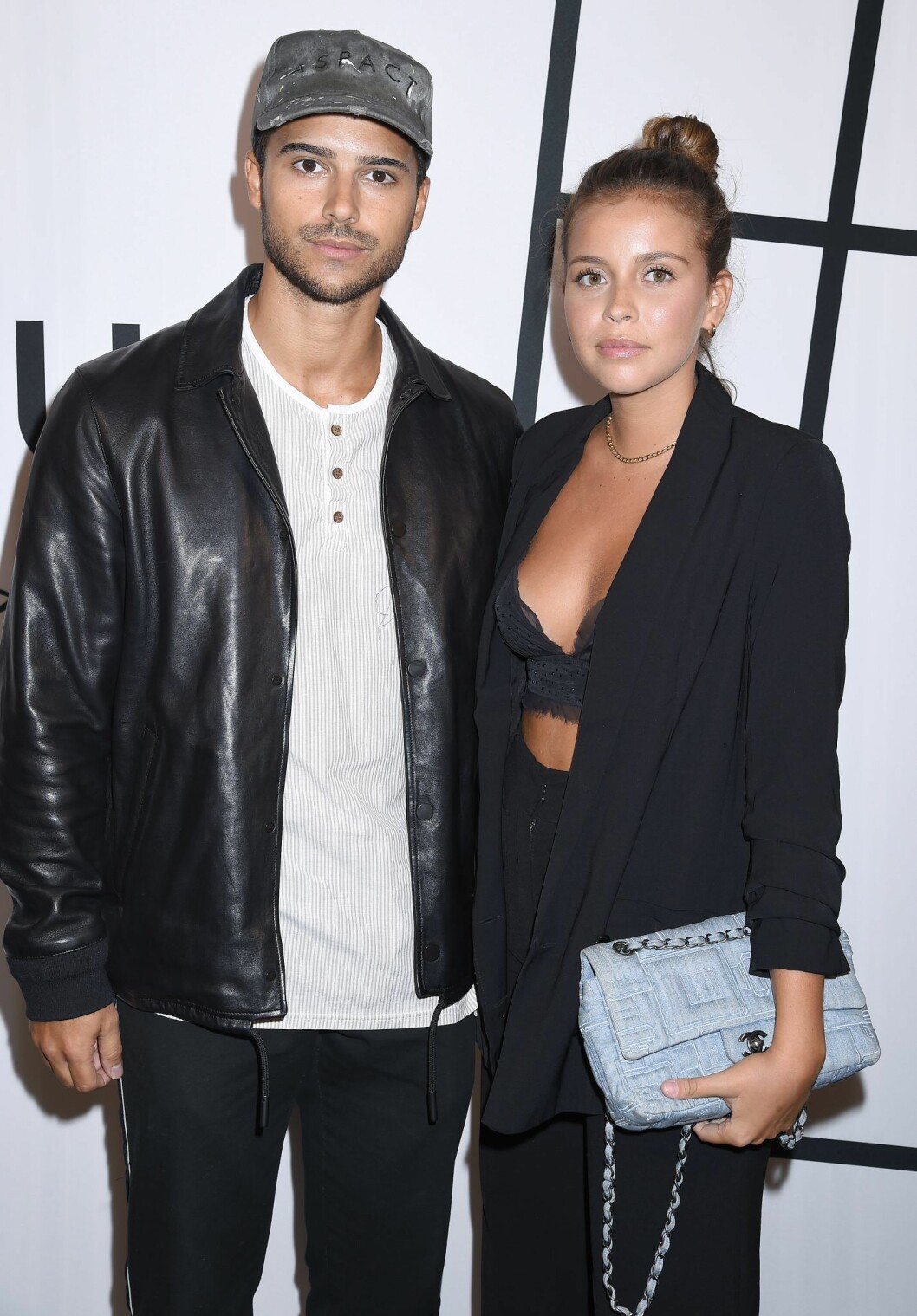Nicole Falciani med fästmannen Eric Saade. Eric Saade och Nicole Falciani