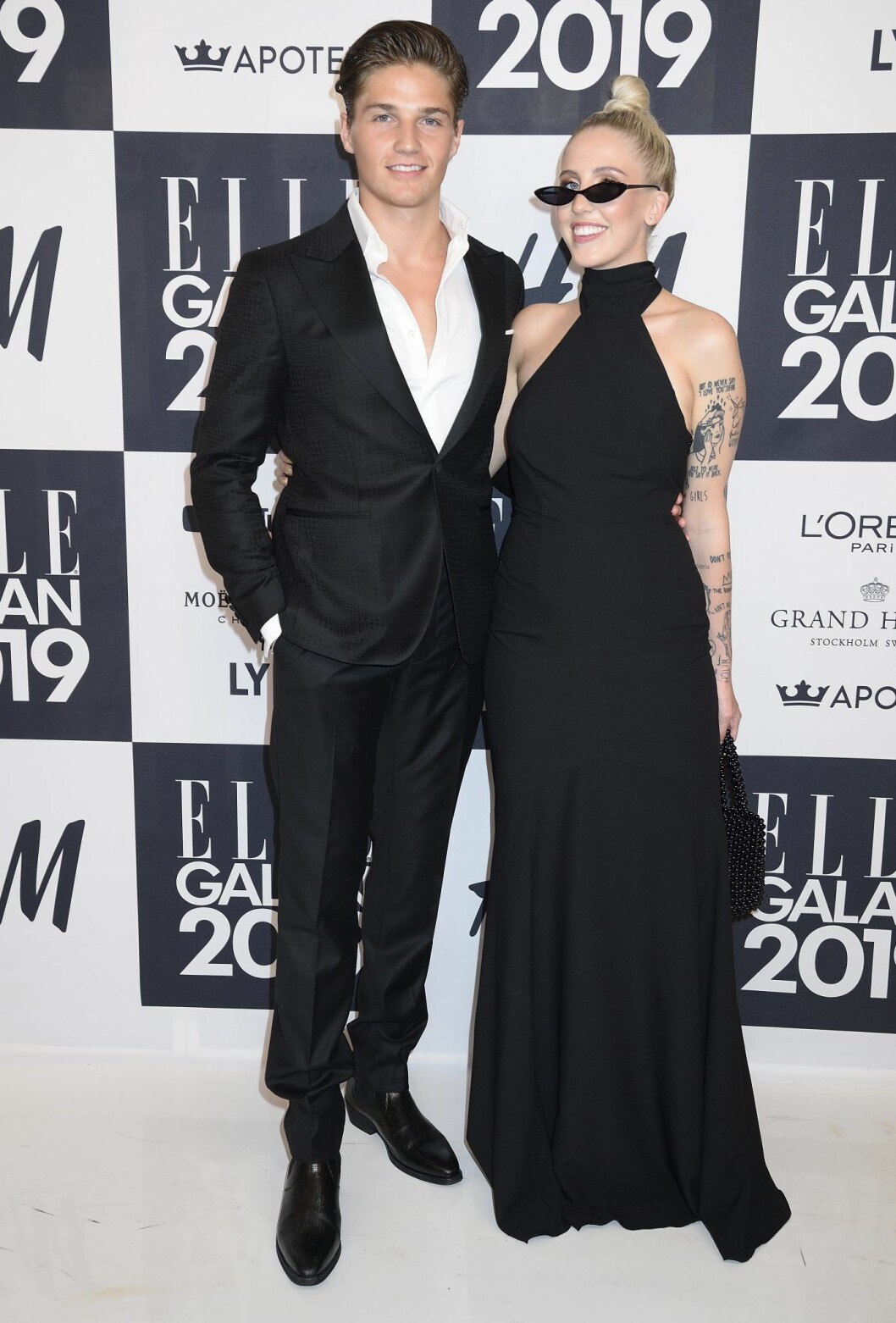 Filip är tillsammans med Peg Parnevik sedan några år tillbaka. Filip Lamprecht med flickvännen Peg Parnevik på Elle-galan