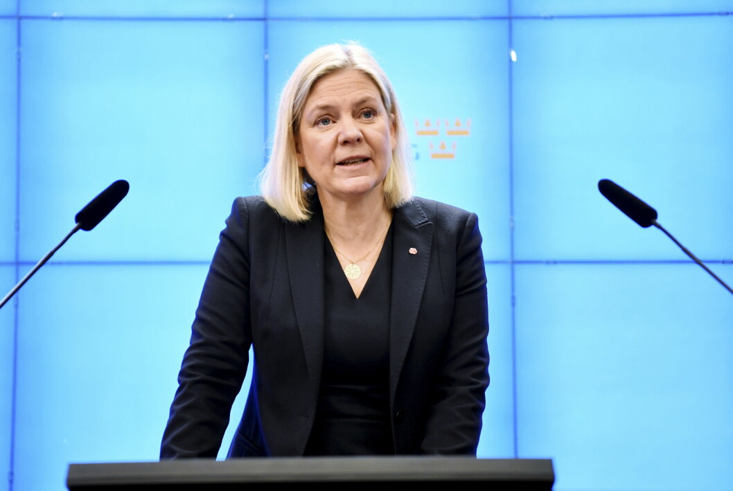 ”Superonsdagen” blev kaotisk. Sveriges första kvinnliga statsminister fick sitta i korta sju timmar.