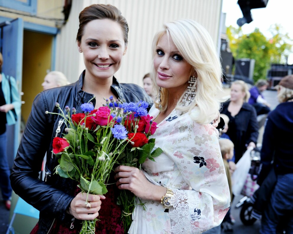 Carina Berg och Carolina Gynning år 2009. Carina Berg och Carolina Gynning