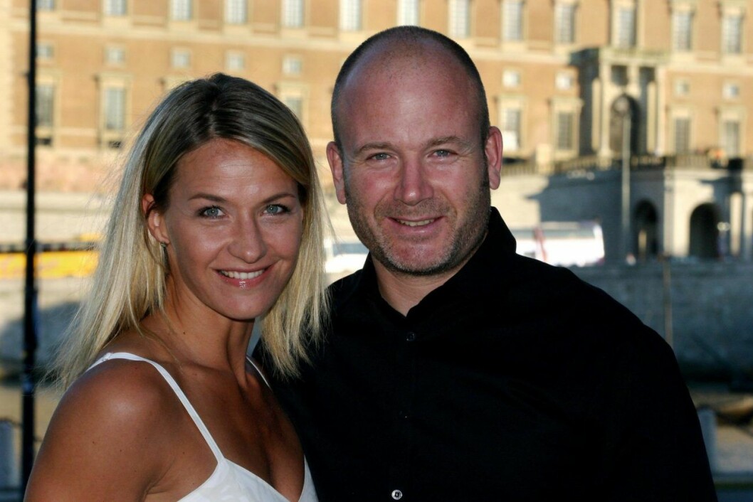 Kristin Kaspersen och Hans Fahlén bröt upp 2011. Foto: Patrik Österberg/TT Kristin Kaspersen och Hans Fahlén