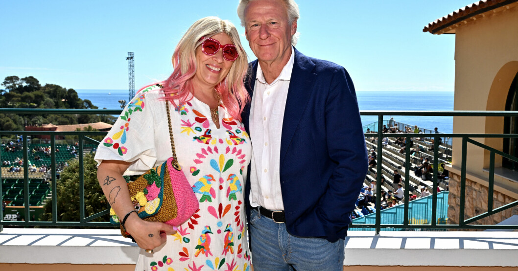 Björn Borg och Patricia Borg.
