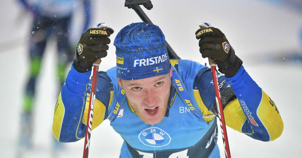 Skidskytten Sebastian Samuelsson, 24, hoppas göra ett stabilt OS i Peking 2022. Sebastian Samuelsson