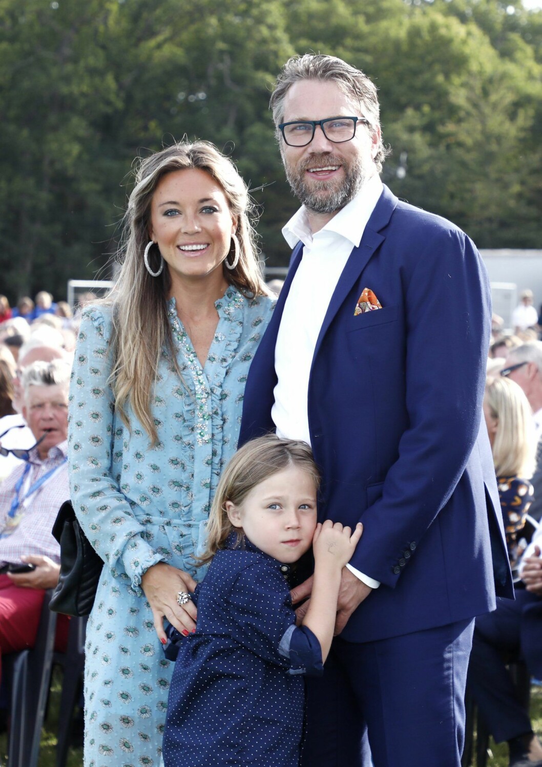 Nicole Nordin och Peter Forsberg med sonen Lennox. Nicole Nordin, Peter Forsberg