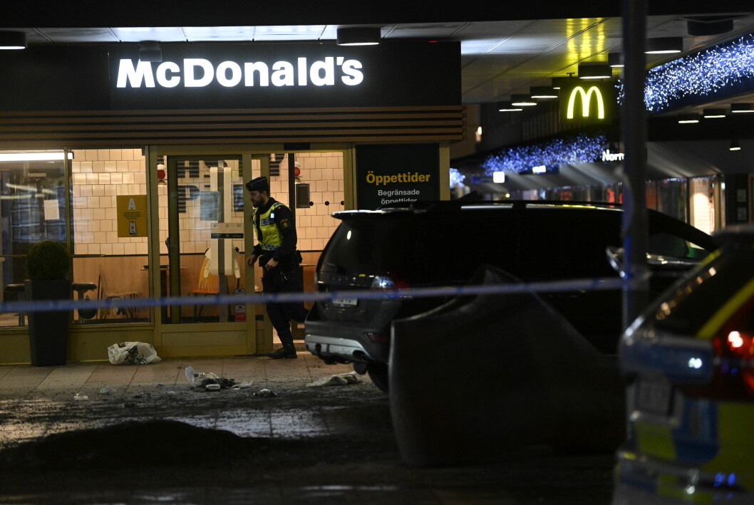 McDonalds i centrala Vällingby.
