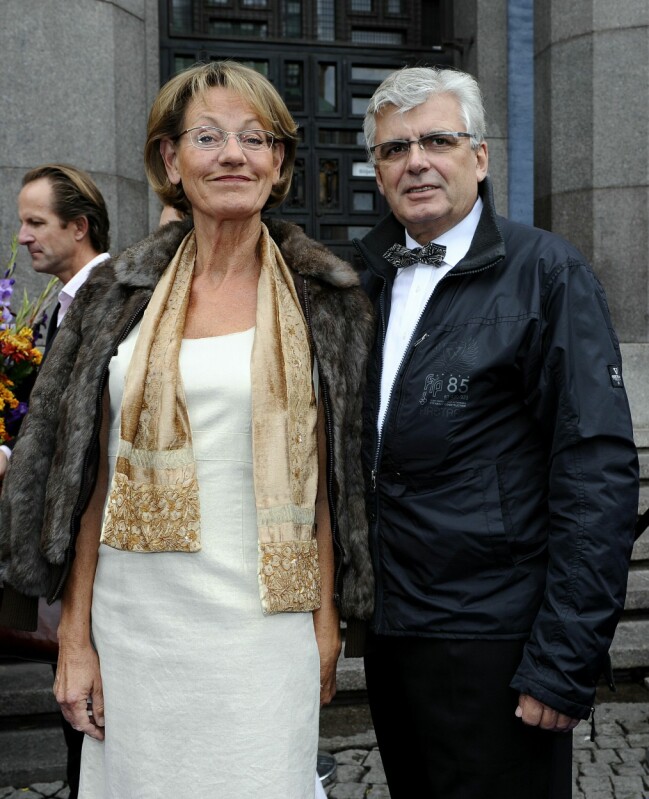 Gudrun Schyman, 74 och kärleken Jacques Öhlund, 82.