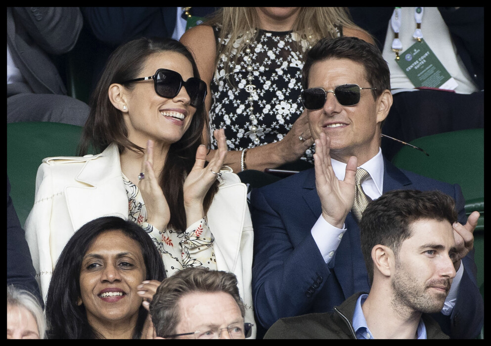 Tom Cruise och Hayley Atwell tillsammans. Tom Cruise och Hayley Atwell
