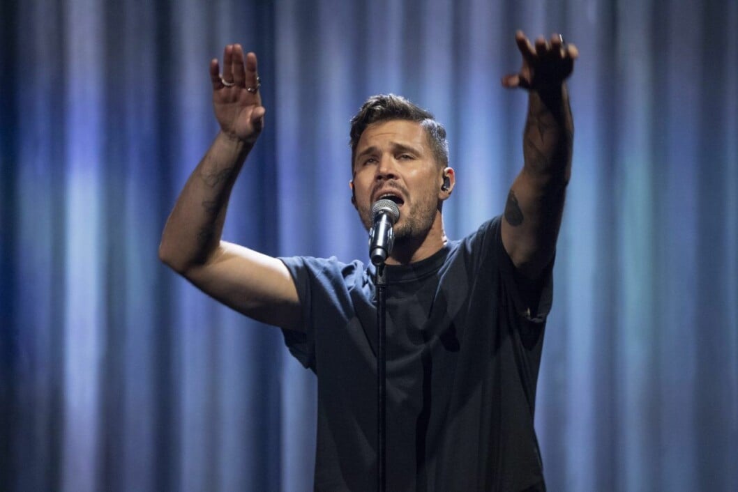 Robin Bengtsson sjunger låten Take a chance i Melodifestivalen i år. Robin Bengtsson sjunger låten Take a chance i Melodifestivalen i år.