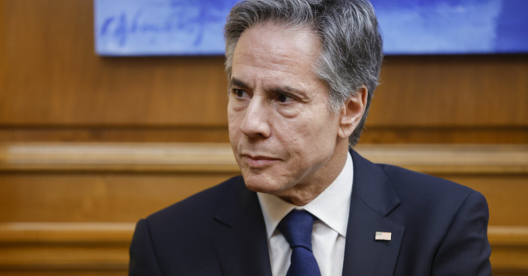 Antony Blinken, USA:s utrikesminister. Antony Blinken, USA:s utrikesminister.
