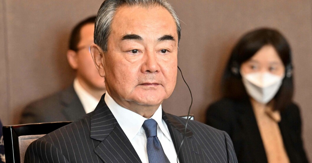 Wang Yi, tidigare utrikesminister och nu ordförande i det kinesiska Kommunistpartiets kommission för utrikespolitik. Wang Yi, tidigare utrikesminister och nu ordförande i det kinesiska Kommunistpartiets kommission för utrikespolitik.