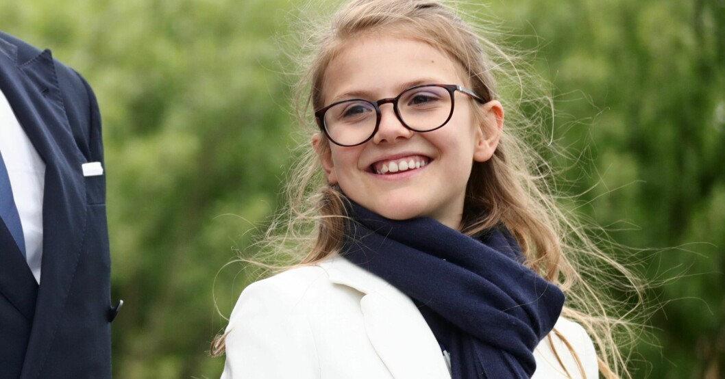 Prinsessan Estelle när hon besökte Östergötland i maj 2022. Prinsessan Estelle när hon besökte Östergötland i maj 2022.