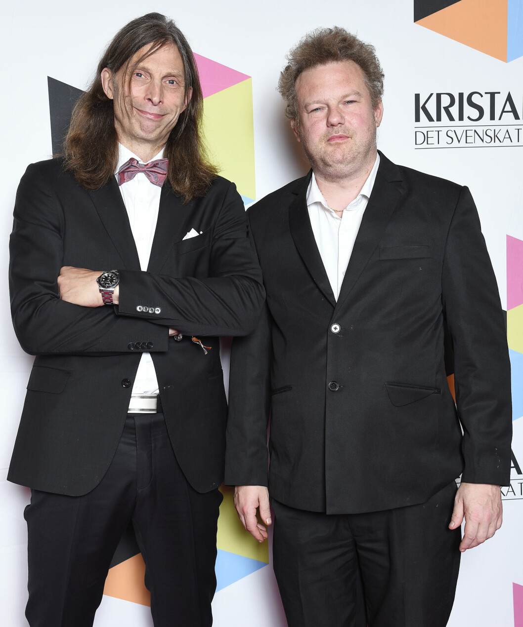 Ola-Conny Wallgren och Morgan Karlsson TV-priset Kristallen delas ut på Cirkus i Stockholm 2019.