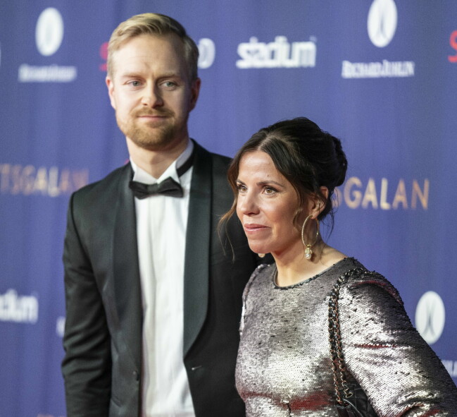 Charlotte Kalla tog med sin älskade Fredrik Karström på Idrottsgalan 2023. Charlotte Kalla tog med sin älskade Fredrik Karström på Idrottsgalan 2023.