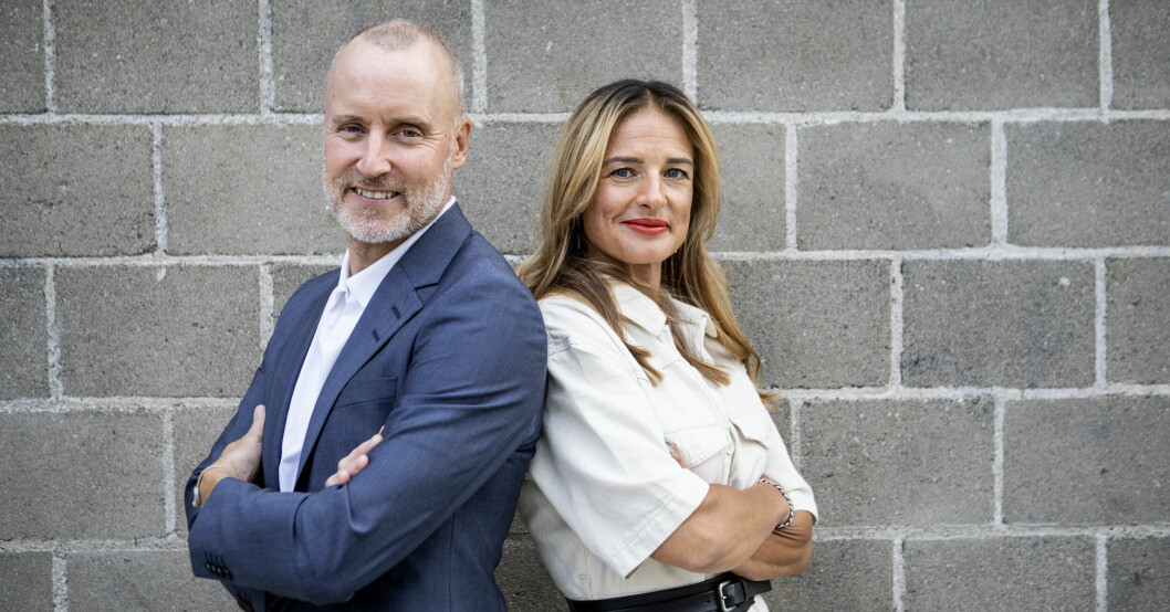 Magdalena Kowalczyk och Magnus Hedberg. Magnus Hedberg och Magdalena Kowalczyk