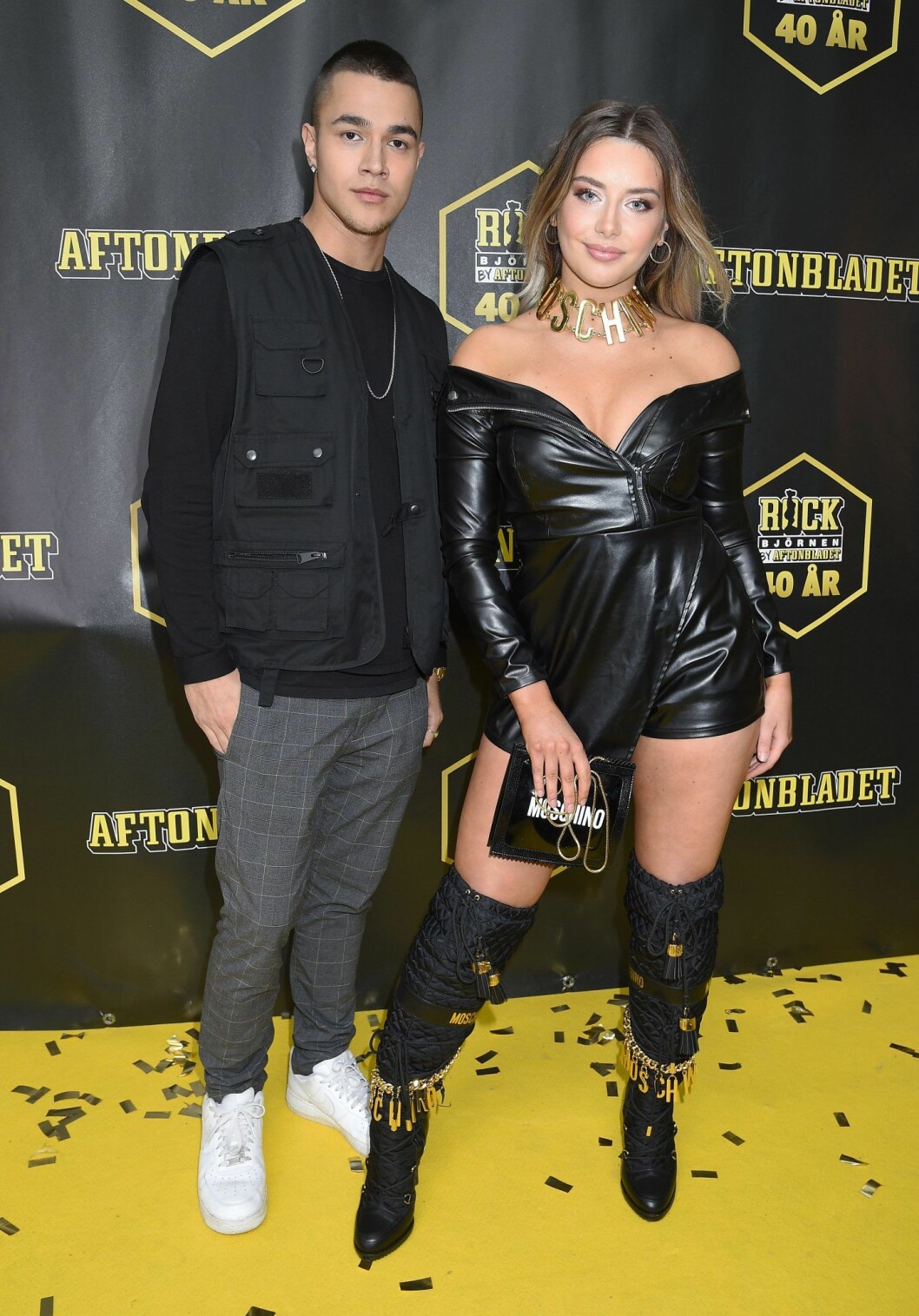 Hanna Ferm tillsammans med Liamoo på Rockbjörnen 2019 Hanna Ferm Liamoo