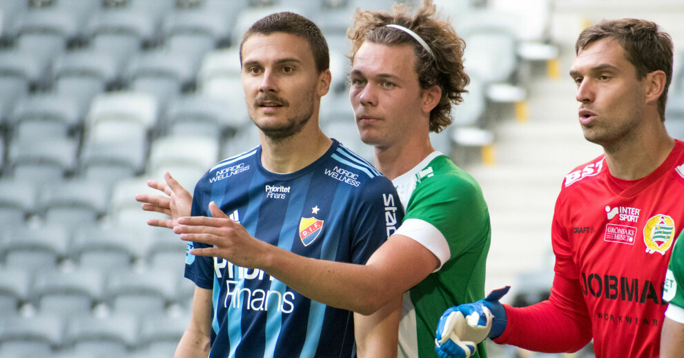 Erik Berg spelade i Djurgården, han la skorna på hyllan i somras. ERIK BERG