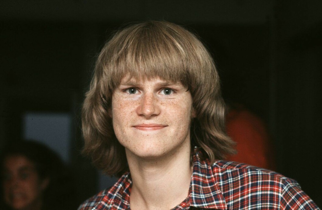 Ted Gärdestad som ung. Ted Gärdestad