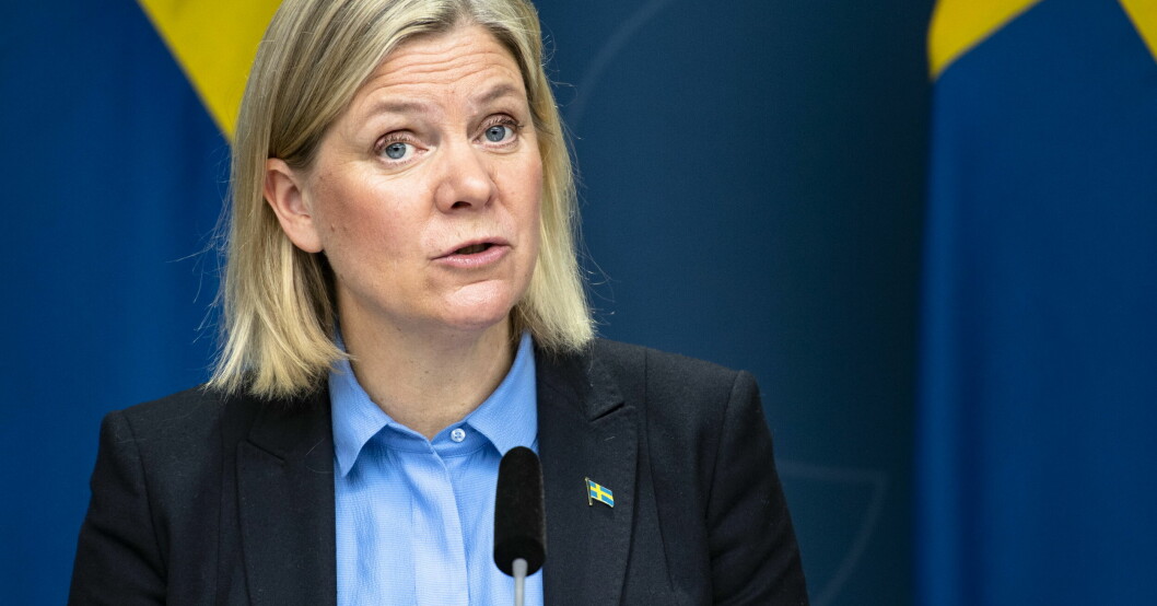 Magdalena Andersson sa på en pressträff förra veckan att det inte blir något nattklubbsfestande på nyårsafton. Magdalena Andersson