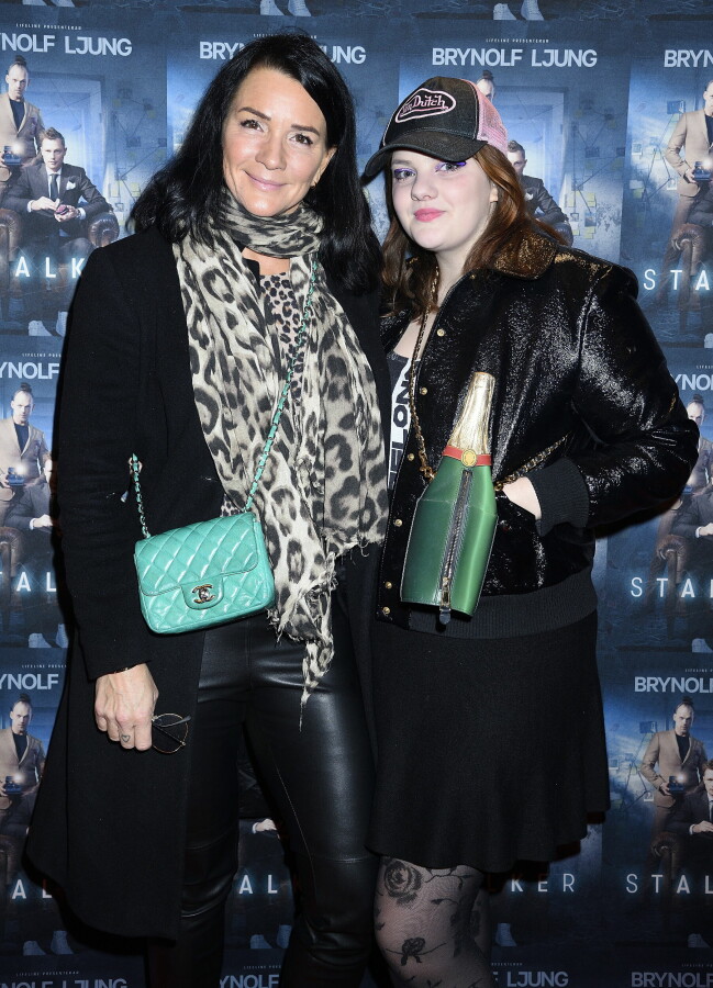 Sofia Wistam, Sindy Rahm på premiären av föreställningen Stalker med Brynolf & Ljung 2021. Sofia Wistam, Sindy Rahm