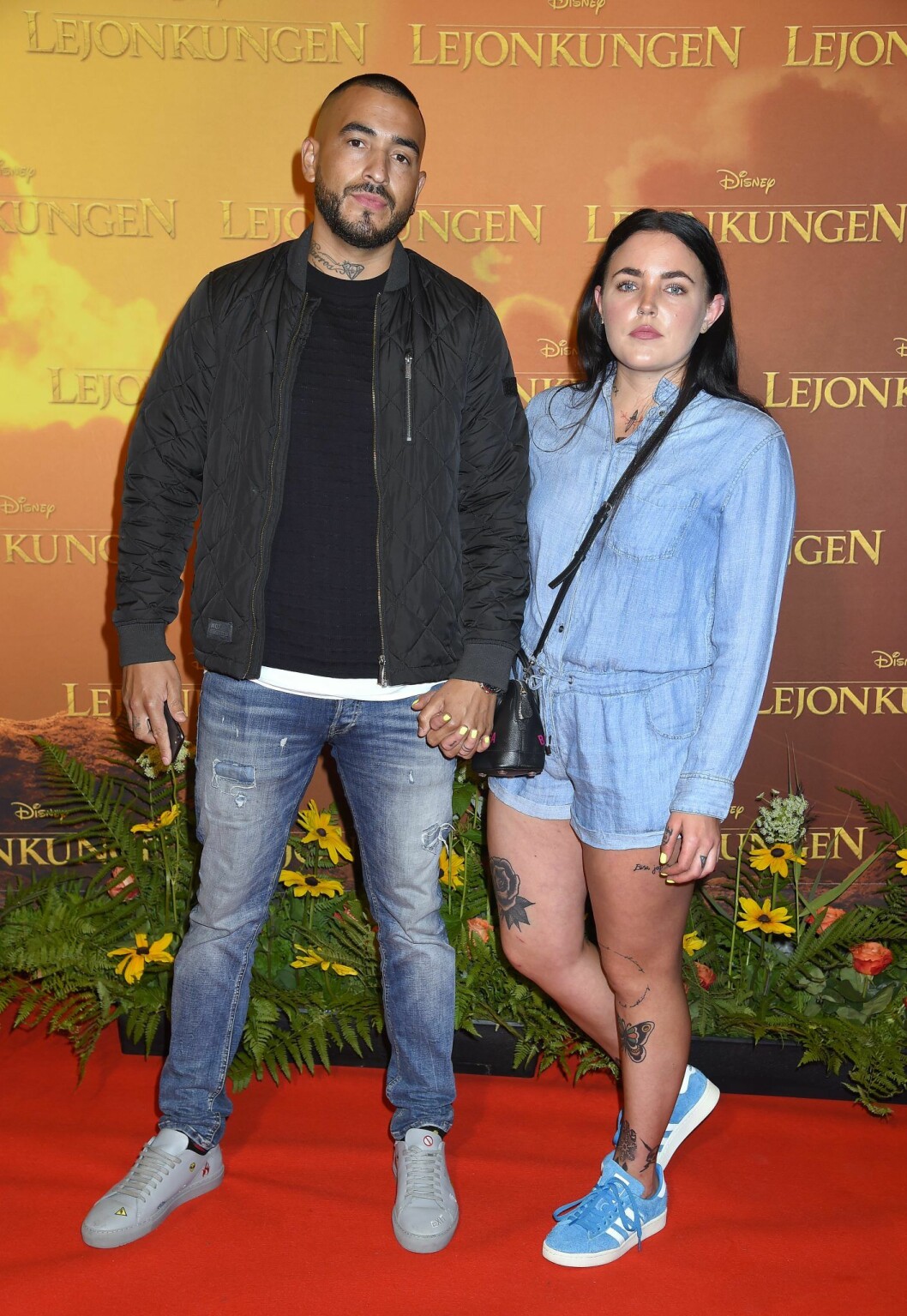 Miriam Bryant i sällskap av Teddy Vidal på röda mattan. Miriam Bryant i sällskap av Teddy Vidal på röda mattan.