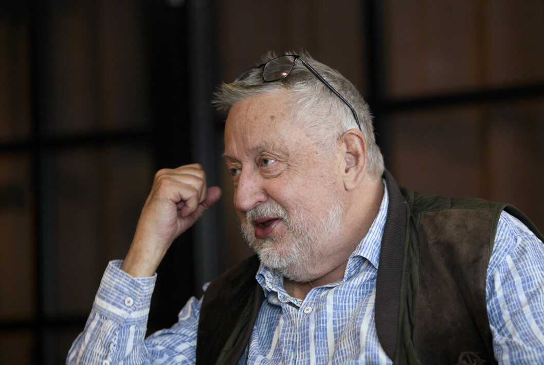 Leif GW Persson säger sin mening om de strejkande på Tidaholmsanstalten. ”Lika bra som på hotell”, säger han i TV4. Leif GW Persson.