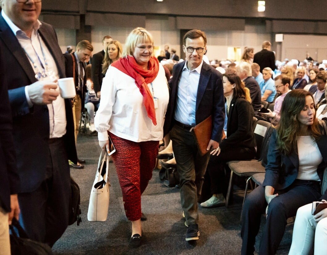 Birgitta Ed och Ulf Kristersson, 2018.