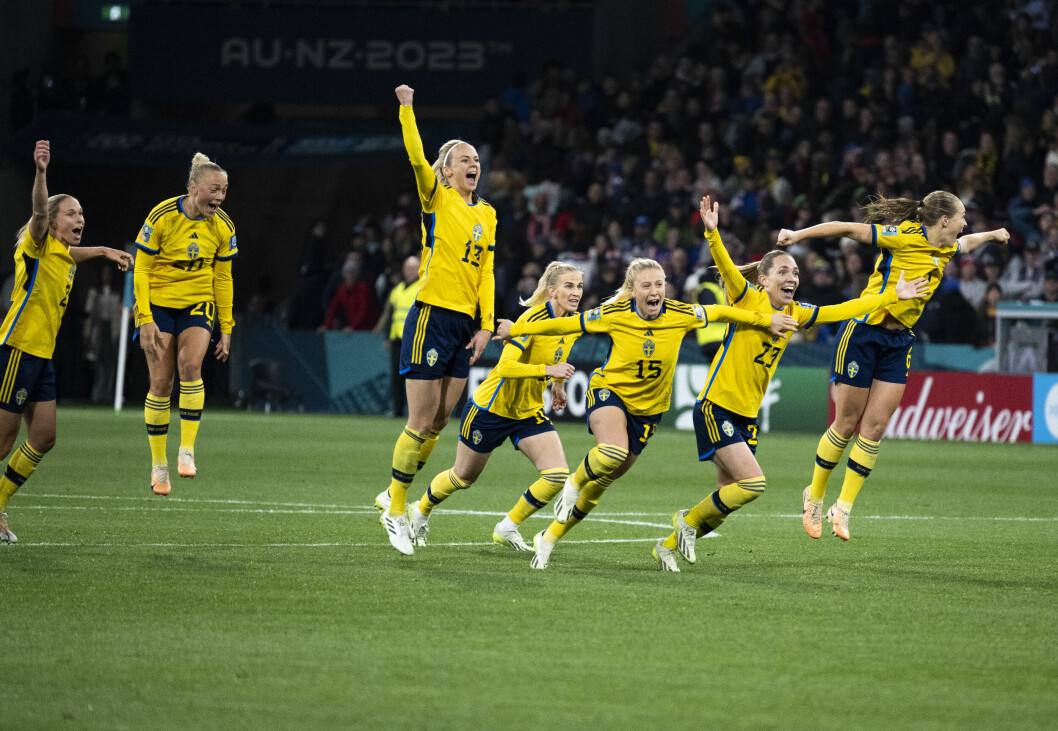 Sveriges slog USA.